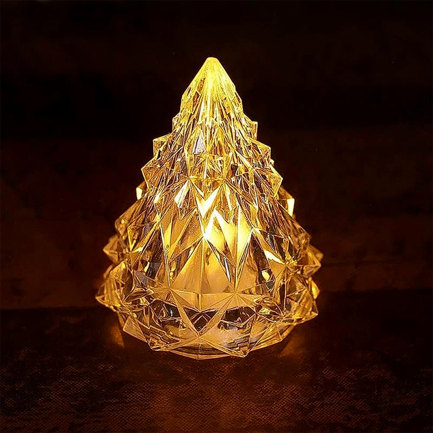 Iceberg Pyramid Candle Light
