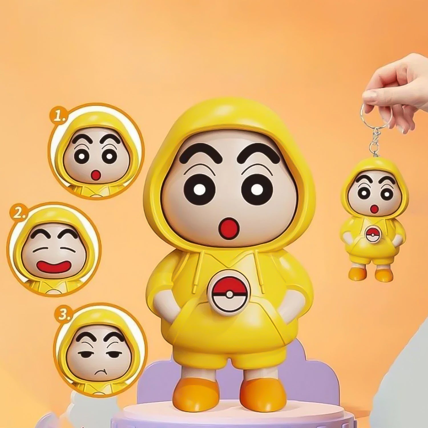 Moodie Doll Keychain