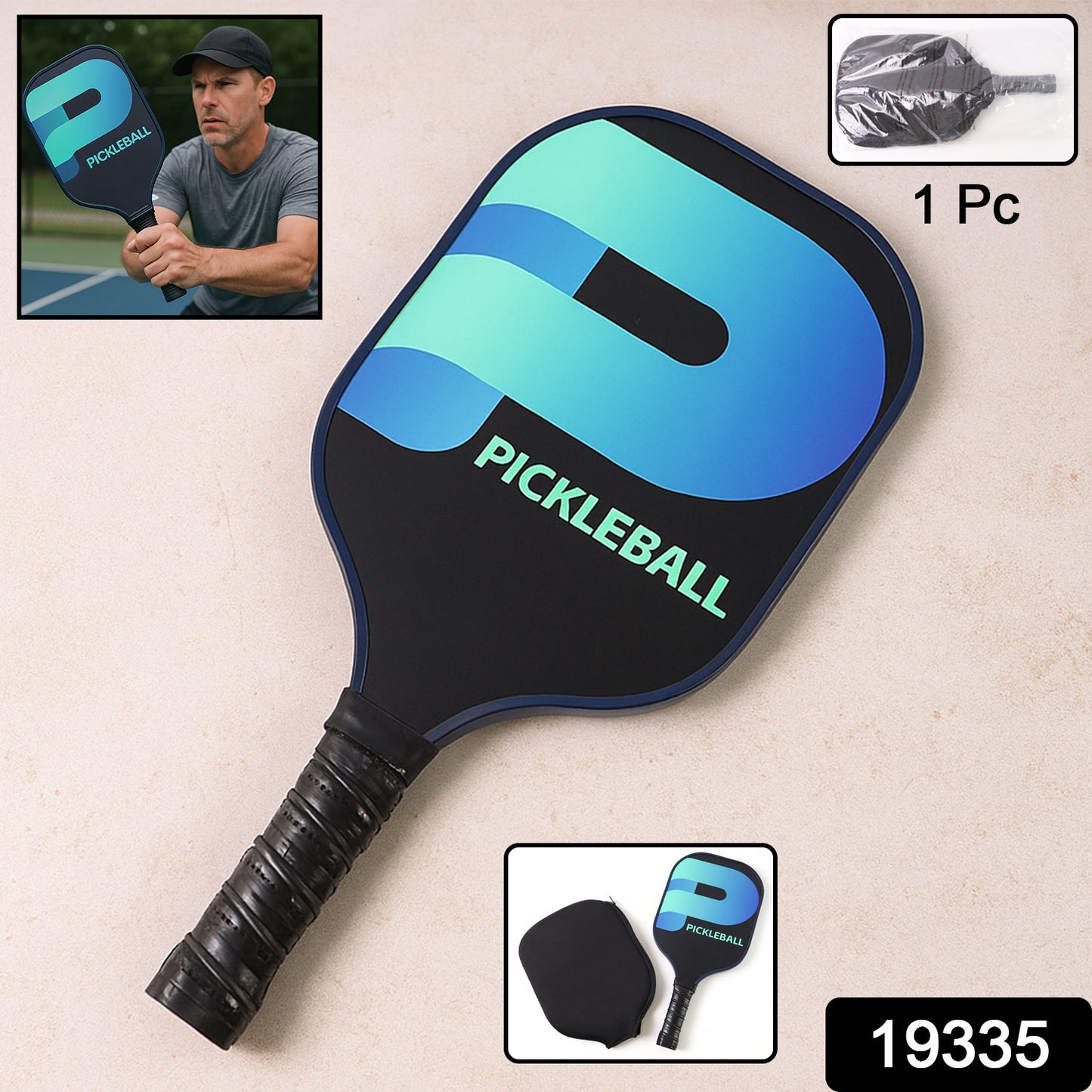 Ergonomic Fiberglass Paddle