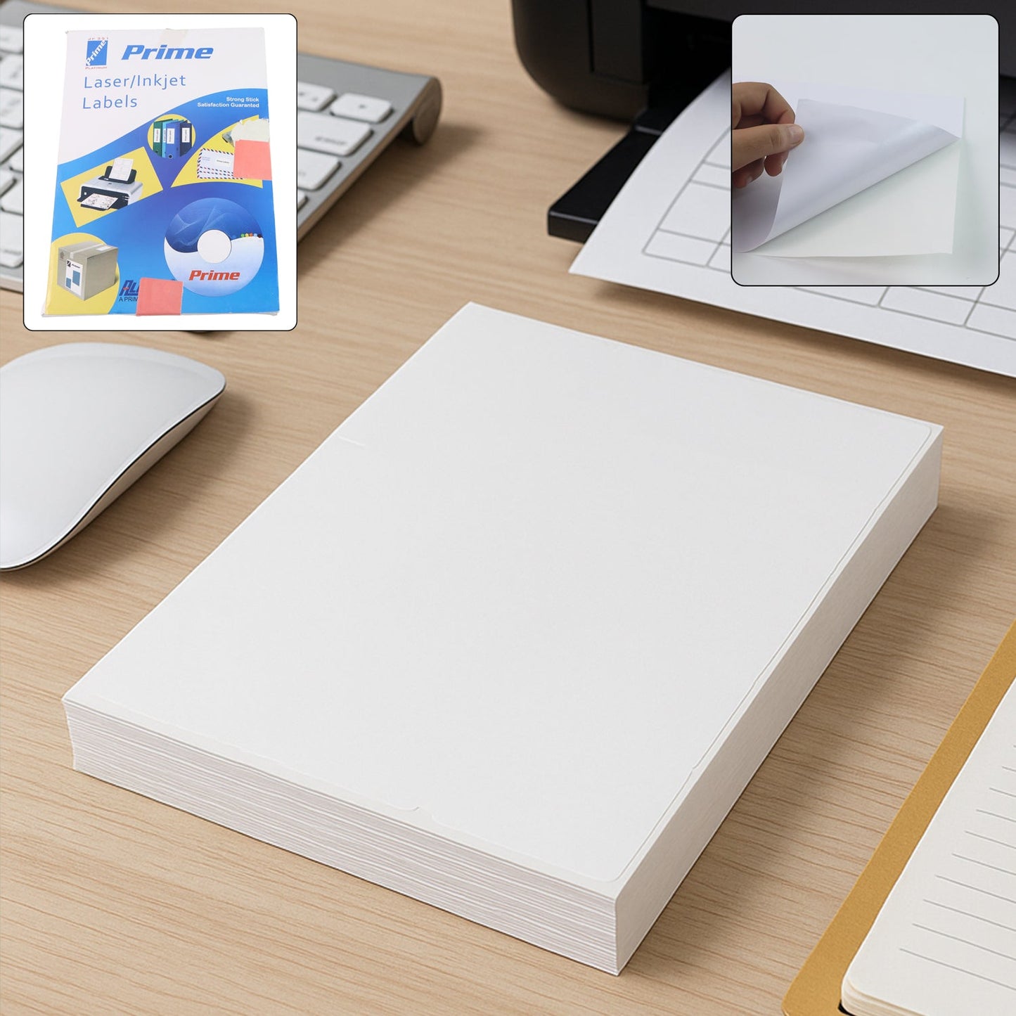 Label Mate Self-Adhesive Printable A4 Sheets
