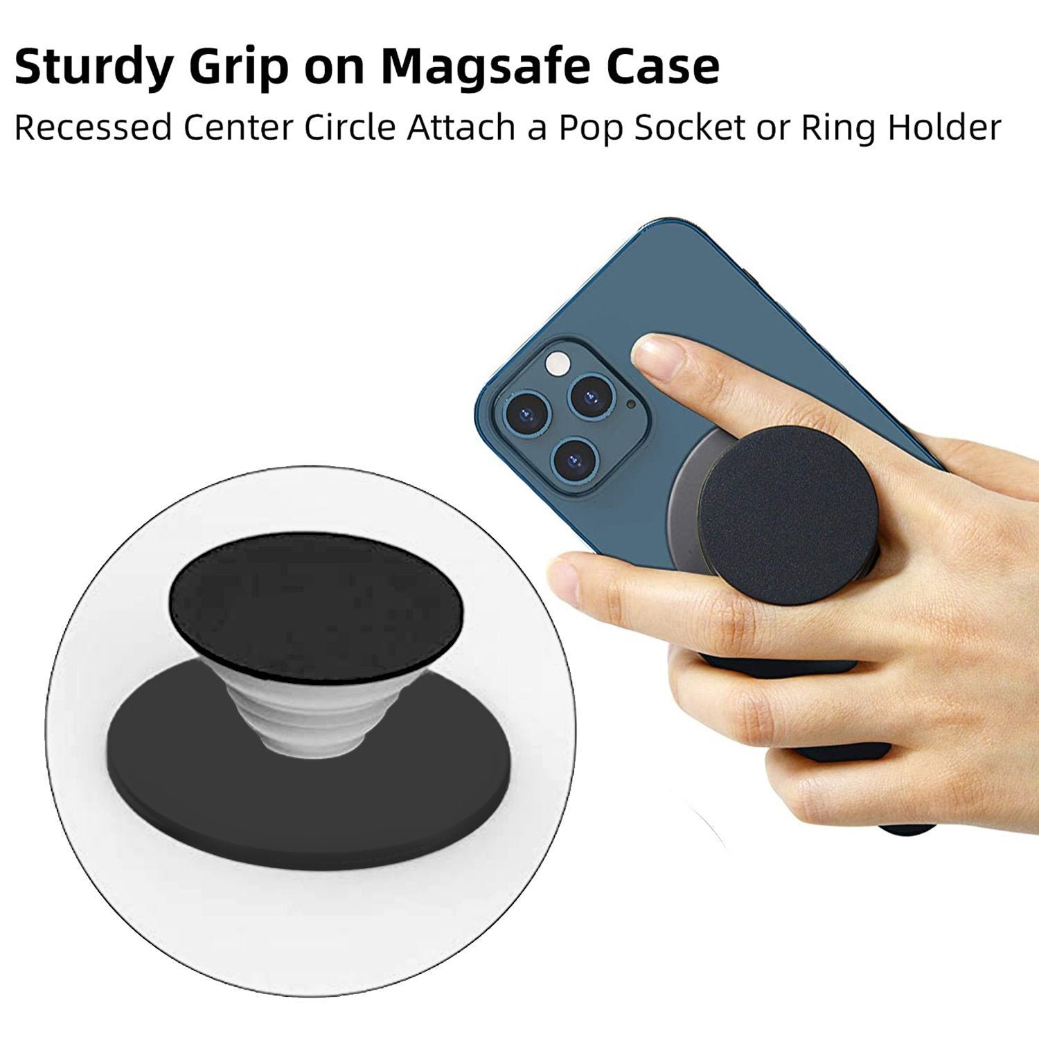 Decorative  socket for phones with a trendy design
