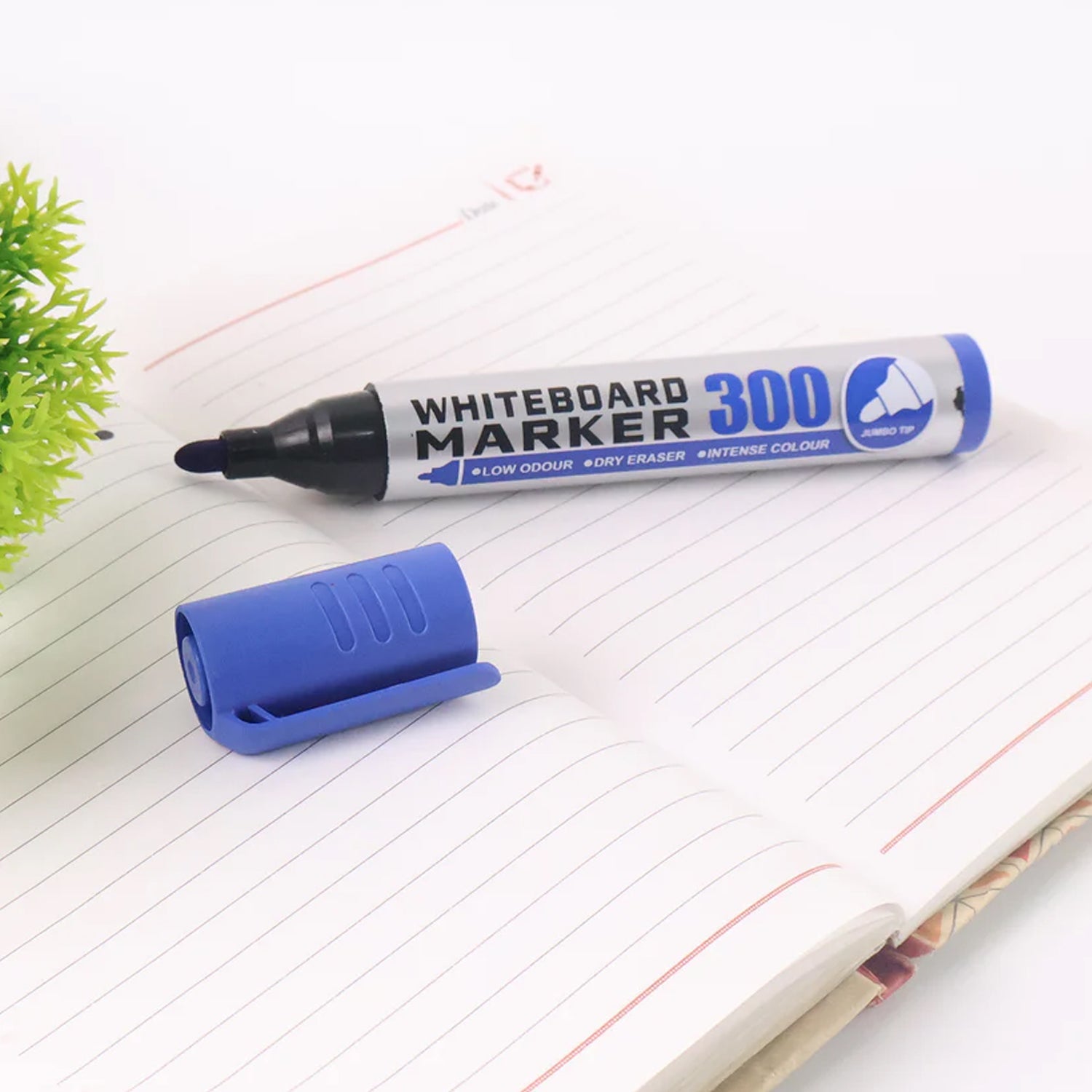 Blue Ink Permanent Markers
