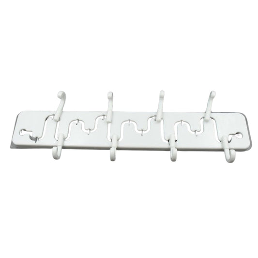 Adjustable Wall Hook: Slides for Easy Access (Bathroom & Home)