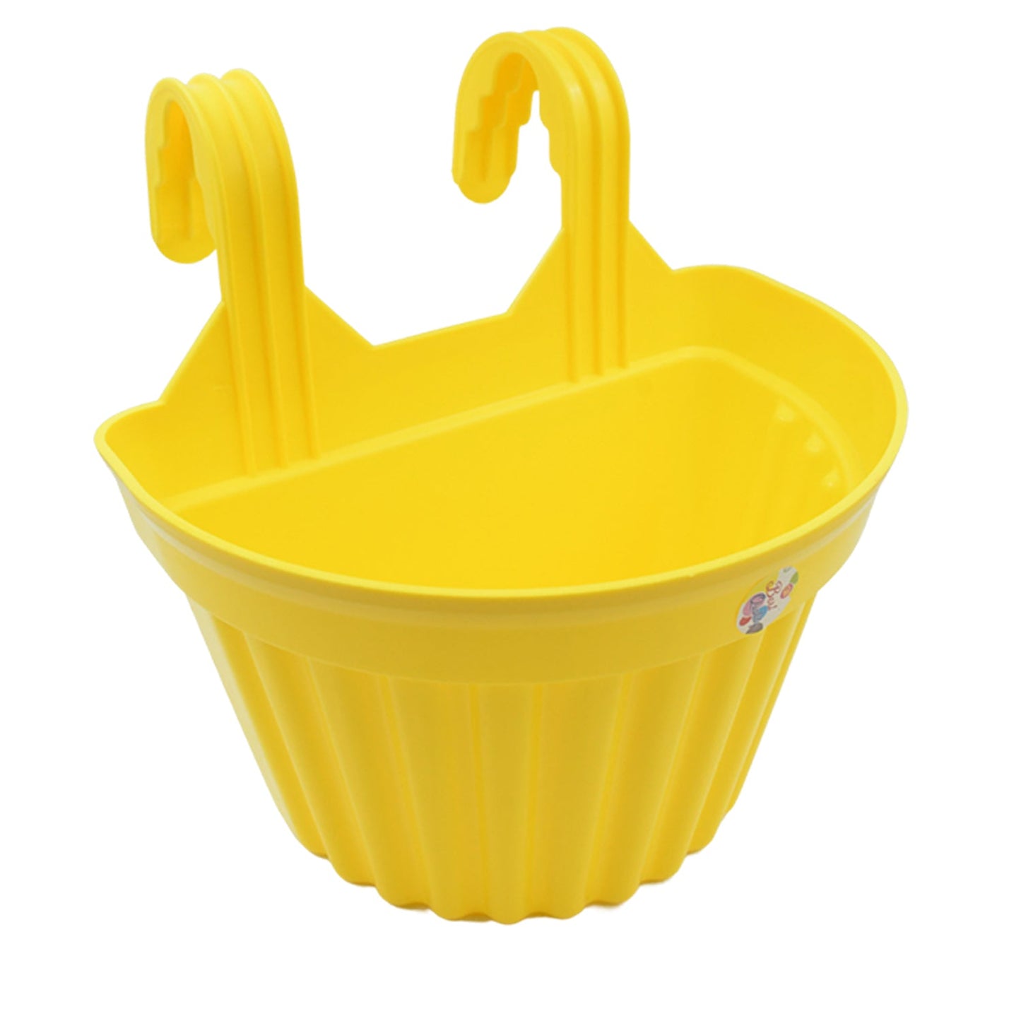 Multicolor Hanging Plastic Planters Orchid Relling , For Plantation,(1pc)