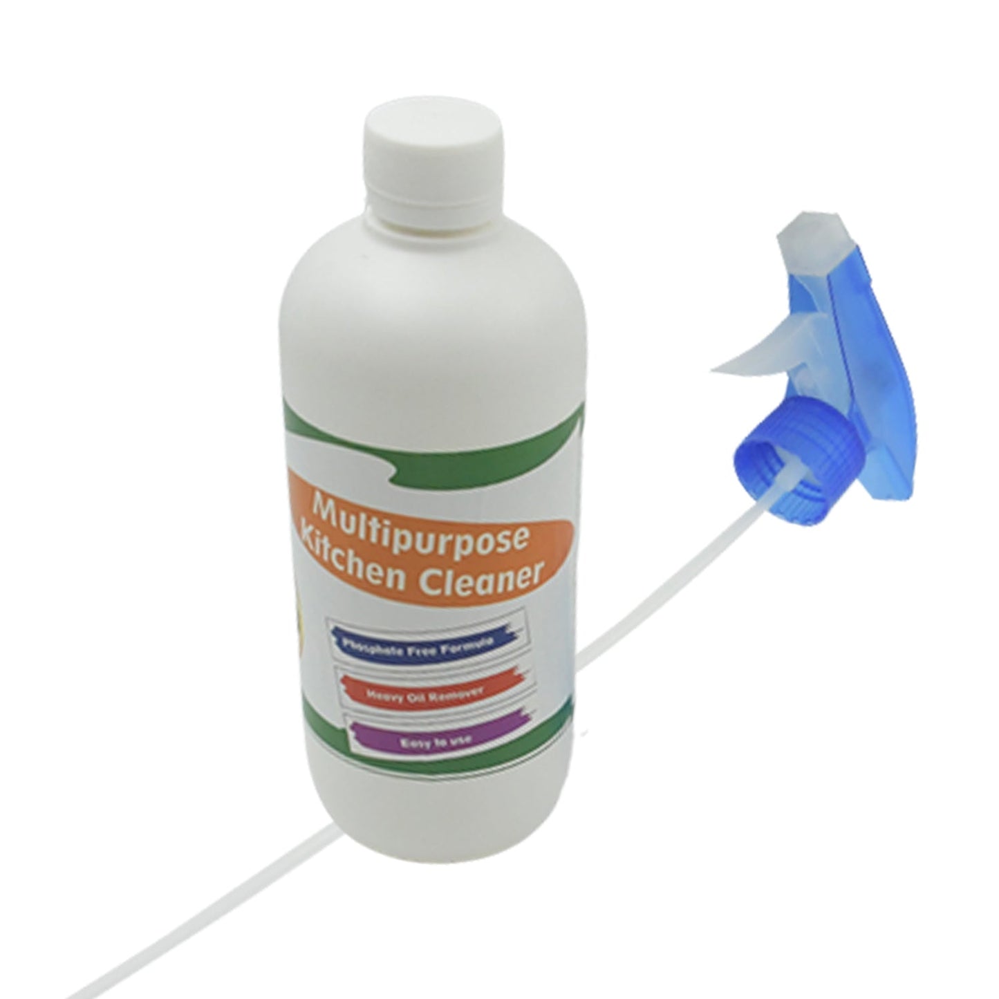 Kitchen Cleaner Spray for Oil & Grease on Stoves (Approx 500ml, Non-toxic)