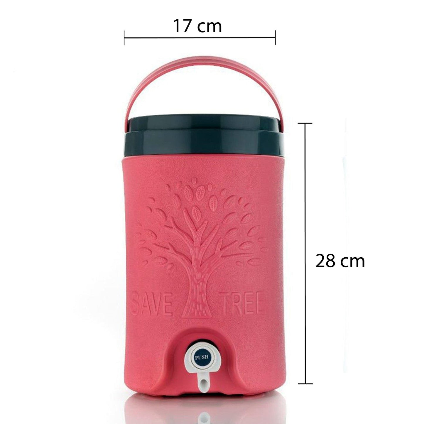 Multicolored Water Rover Jug: Insulated Plastic Jug with Sturdy Handle (4300 ML)