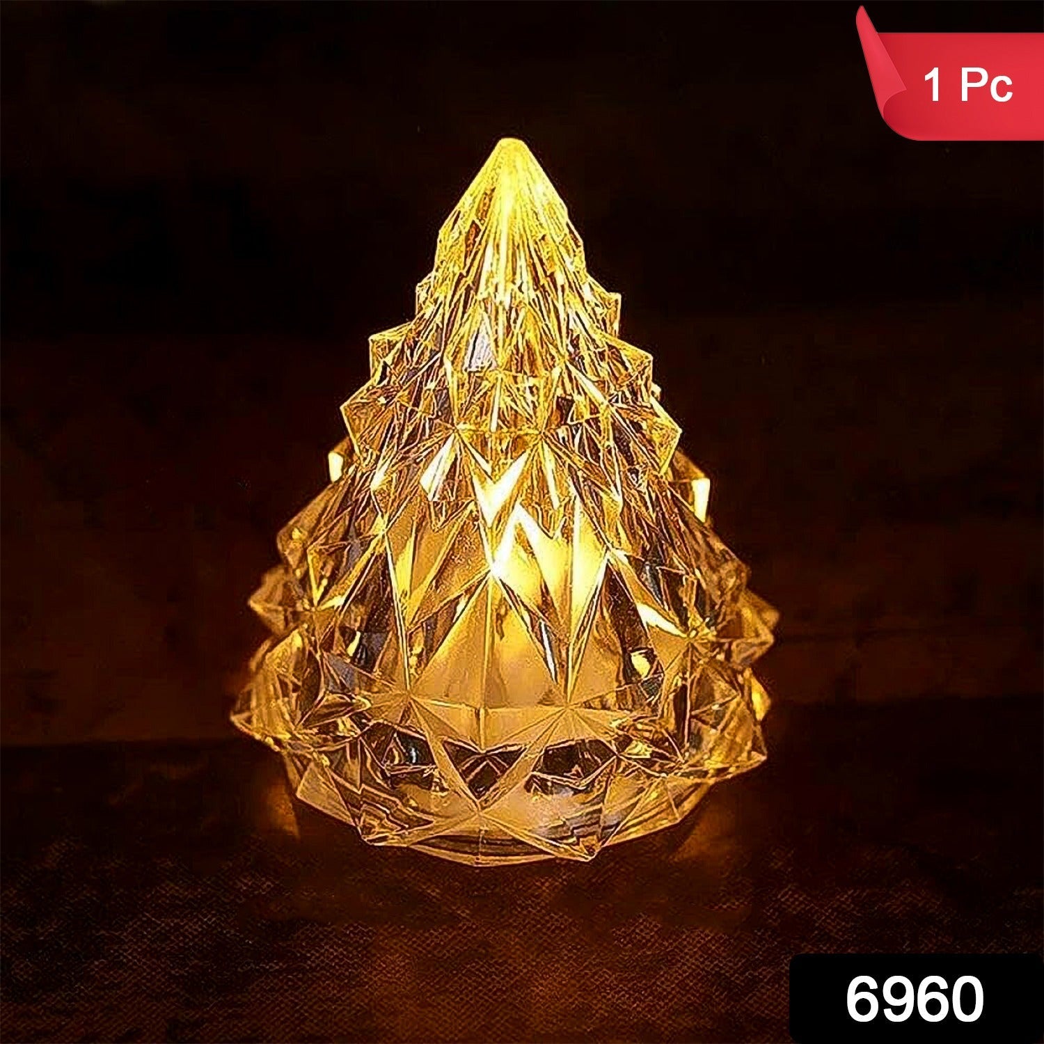Iceberg Pyramid Candle Light