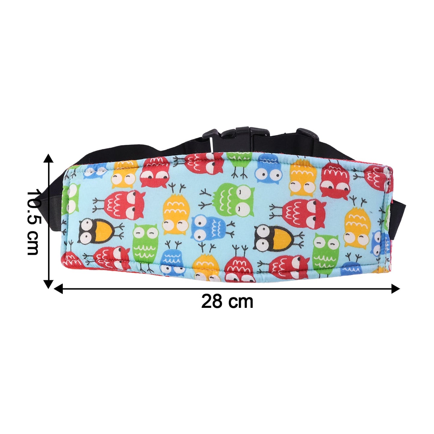 Adjustable Baby Car Seat Head Support Strap (1 Pc)