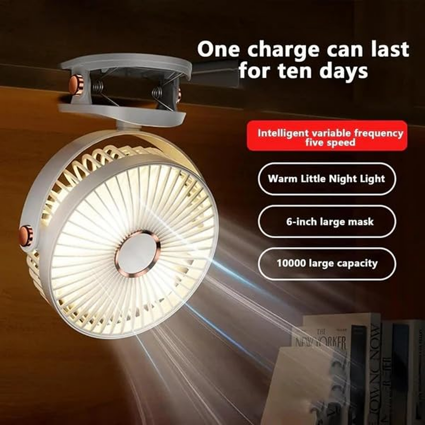 Adjustable Table Fan