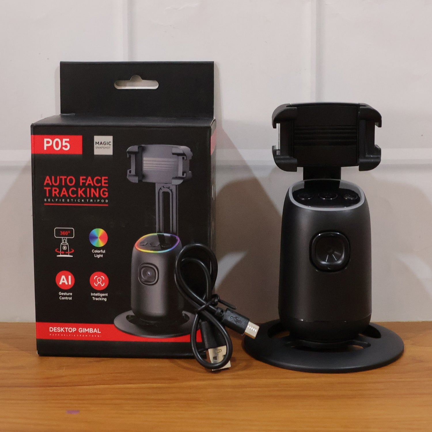 intelligent phone holder for video shooting