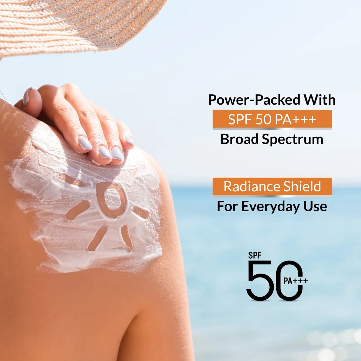 Og beautyVitamin C Sunscreen SPF 50 PA+++ (1 Pc / 20Ml)