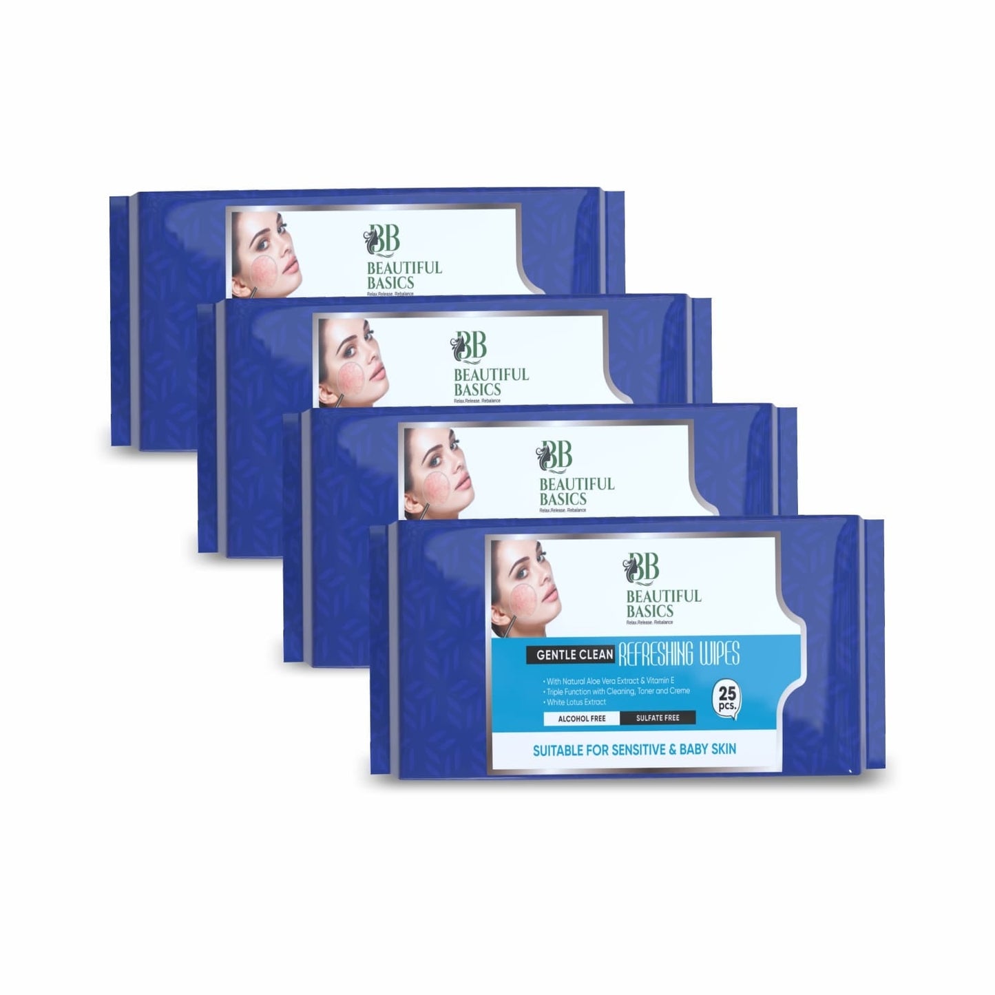 Refreshing Wet Wipes for Face