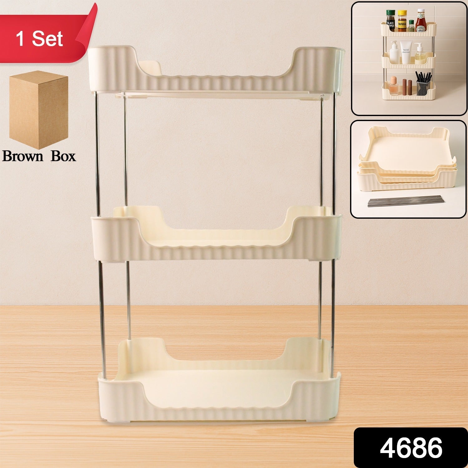 Over-the-Toilet Storage Shelf