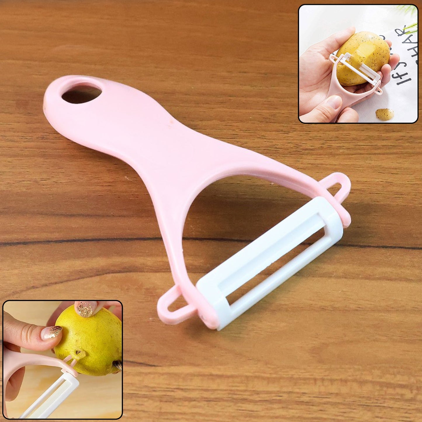 Stainless Steel Blade Peeler – Universal Kitchen Peeler for Household Use