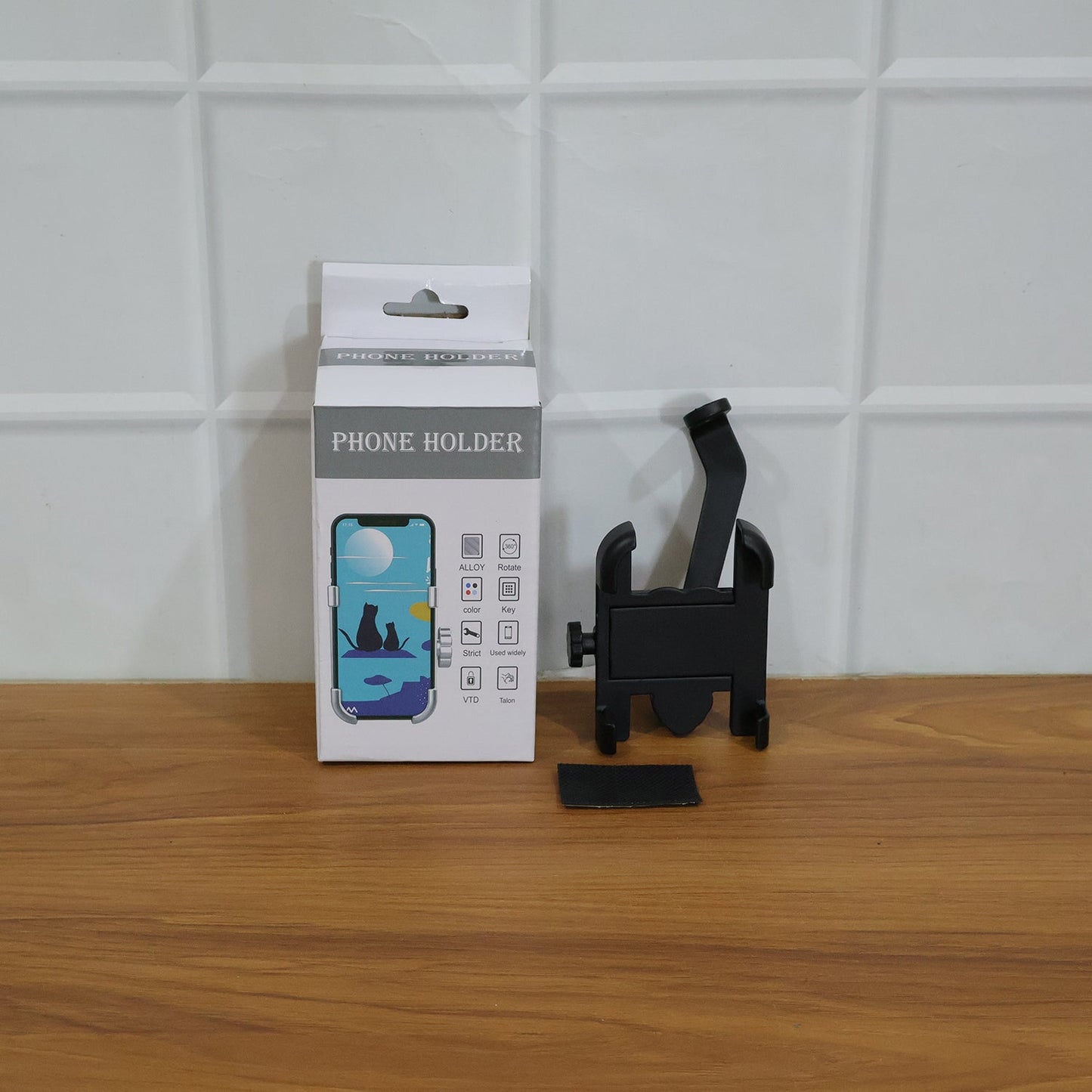 Mobile Phone Holder  View Mirror Mount Solid Metal Cradle for Bike and Phones